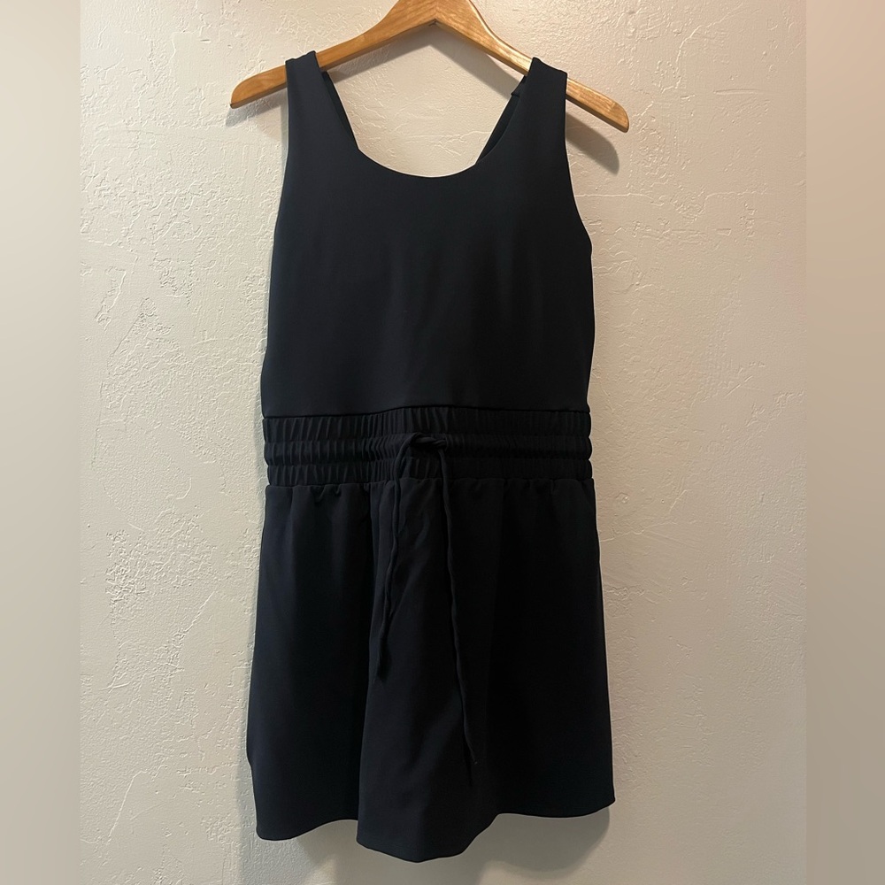 Salt Project Black Dress with Waist Tie